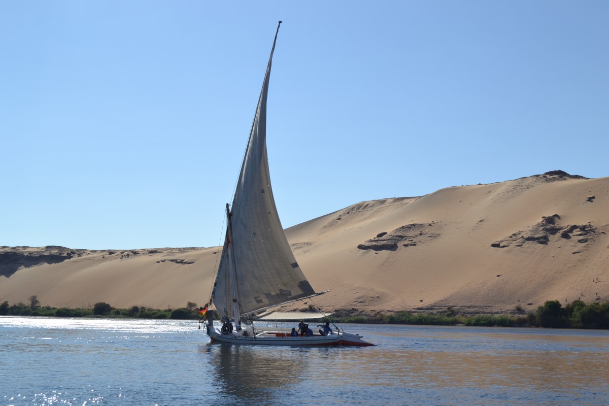 dolce scorrere del Nilo Egitto